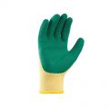 Rękawice gumowane DRAGON żółto zielone 2206 TEXXOR