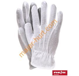 Rękawice wkłady bawełniane LUX białe rozm. 7*