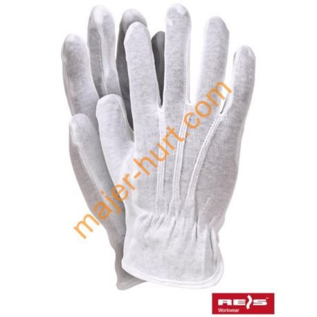 Rękawice wkłady bawełniane LUX białe rozm. 7*